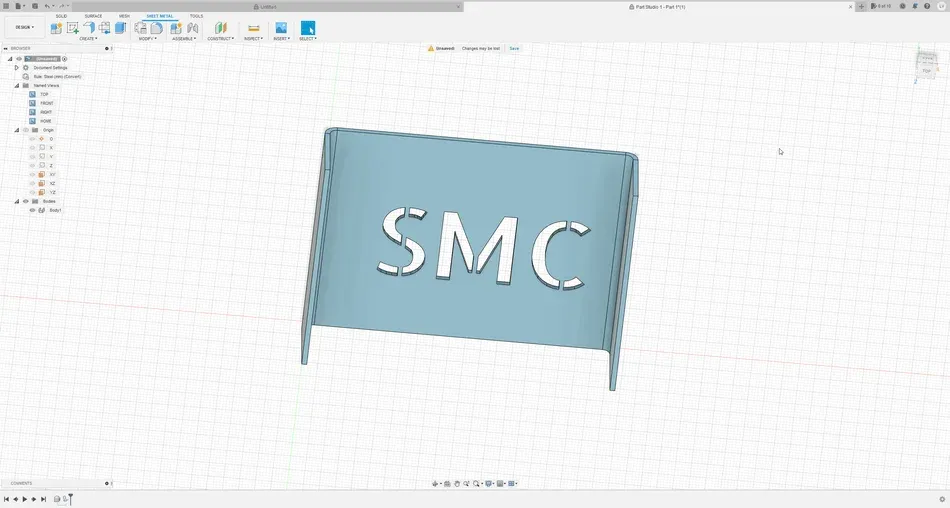 onShape demo screenshot