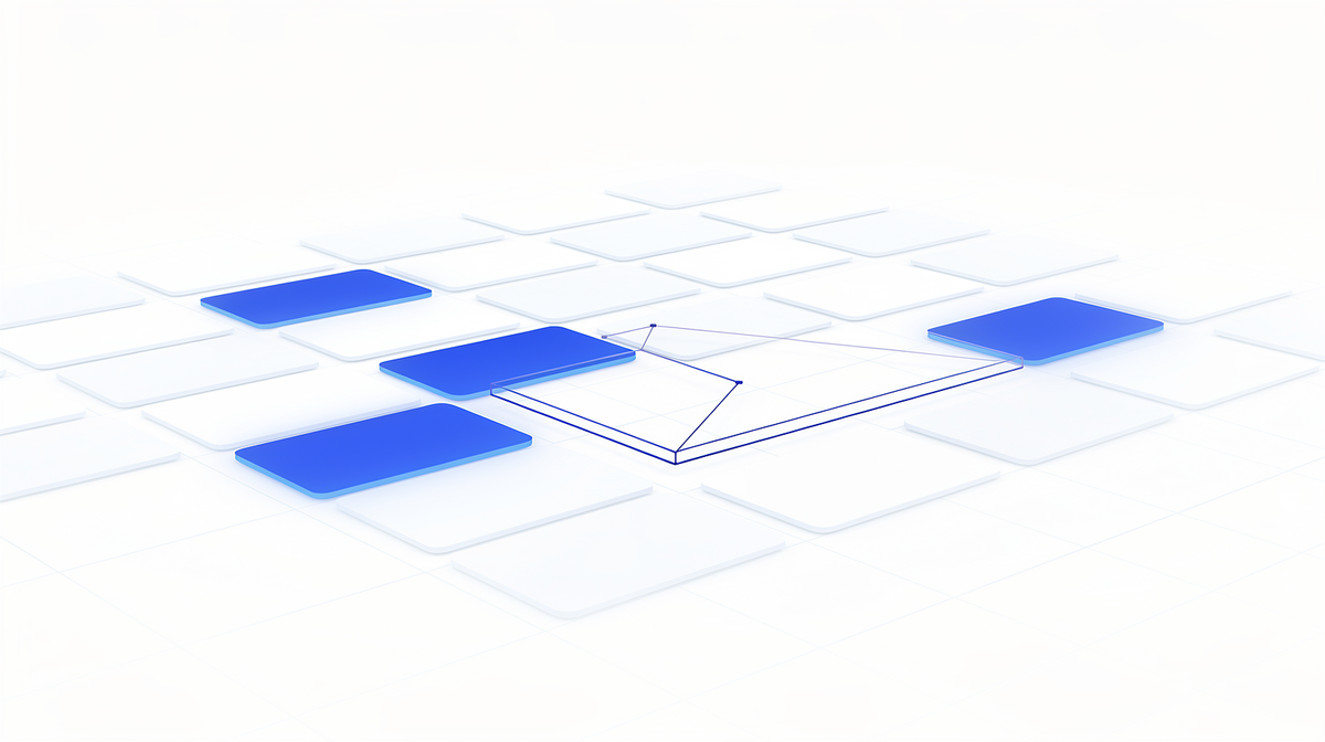 Airy blueprint illustration of CAD/CAM software for sheet metal and tube